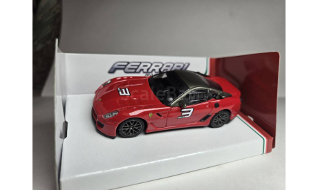 Ferrari 599xx, масштабная модель, BBurago, scale43