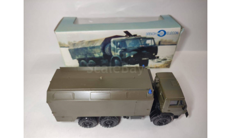 КамАЗ 4310 Кунг хаки, масштабная модель, Элекон, scale43