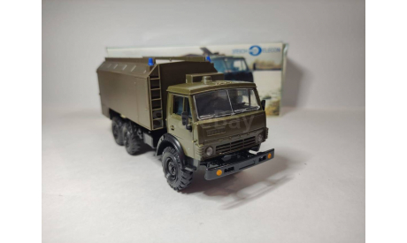 КамАЗ 4310 Кунг хаки, масштабная модель, Элекон, scale43