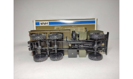 Урал 4320 бортовой хаки, масштабная модель, Элекон, scale43