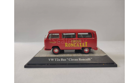 Volkswagen T2 bus Circus Roncali, масштабная модель, Premium Classixxs, scale43