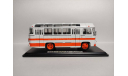 ПАЗ-672М бело-оранжевый, масштабная модель, Советский Автобус, scale43