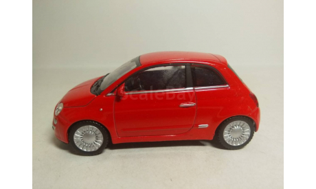 Fiat 500, масштабная модель, Welly, 1:43, 1/43