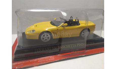 Ferrari 550 Barchetta Pininfarina, масштабная модель, Ferrari Collection (европейская серия), scale43