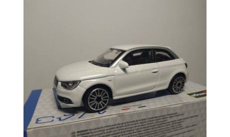 Audi A1, масштабная модель, Burago, scale43