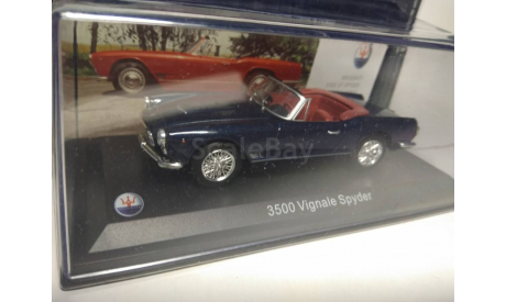 Maserati 3500 Vignale Spyder, масштабная модель, Altaya, scale43