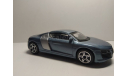 Audi R8, масштабная модель, Burago, scale43