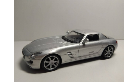 Mercedes SLS AMG, масштабная модель, DeAgostini, scale43, Mercedes-Benz