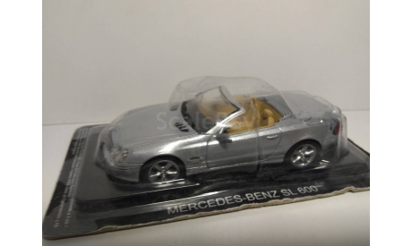 Mercedes-Benz SL 600, масштабная модель, DeAgostini, scale43