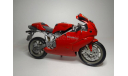 Ducati 999, масштабная модель мотоцикла, Maisto, scale12