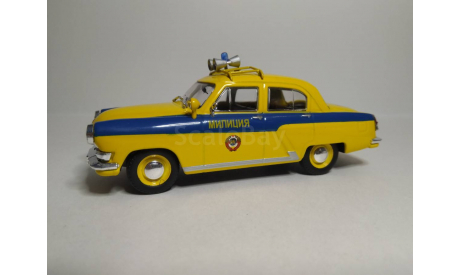 ГАЗ 21 Волга ГАИ, масштабная модель, DeAgostini, scale43