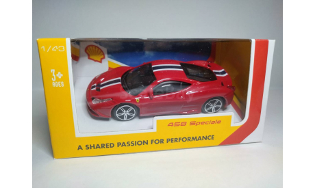 Ferrari 458 Speciale, масштабная модель, BBurago, scale43