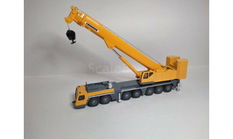 Кран Liebherr LTM, масштабная модель трактора, scale87