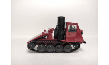 КТ-12, масштабная модель трактора, Hachette, scale43