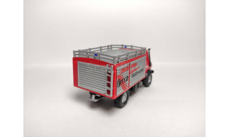 Mercedes Benz Unimog Пожарный, масштабная модель, Mercedes-Benz, Bauer/Cararama/Hongwell, scale43