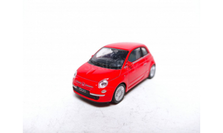 FIAT 500 2007, масштабная модель, Welly, scale43