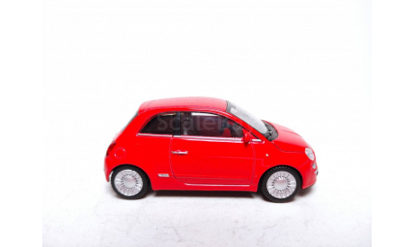 FIAT 500 2007, масштабная модель, Welly, scale43