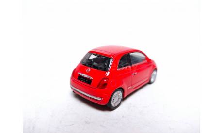 FIAT 500 2007, масштабная модель, Welly, scale43