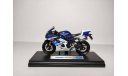 SUZUKI GSX-R750, масштабная модель мотоцикла, Welly, scale18