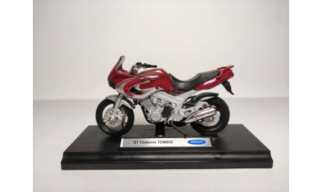 YAMAHA TDM 850, масштабная модель мотоцикла, Welly, scale18