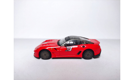 Ferrari 599XX, масштабная модель, BBurago, scale43