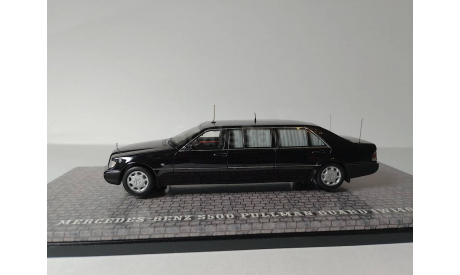 Mercedes-Benz S500 Pullman Guard с рубля!!!, масштабная модель, DiP Models, scale43