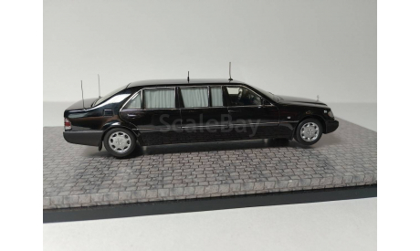Mercedes-Benz S500 Pullman Guard с рубля!!!, масштабная модель, DiP Models, scale43