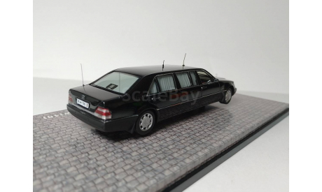 Mercedes-Benz S500 Pullman Guard с рубля!!!, масштабная модель, DiP Models, scale43