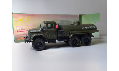 ЗИЛ 131 бензовоз, масштабная модель, Элекон, scale43