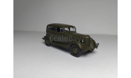 ГАЗ 11-73, масштабная модель, DeAgostini, scale43