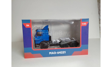 МАЗ-64221, масштабная модель, DeAgostini, scale43