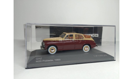 GAZ M20 Pobieda 1950 Whitebox, масштабная модель, scale43