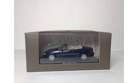 Mercedes-Benz CLK Klasse Cabriolet, масштабная модель, scale43