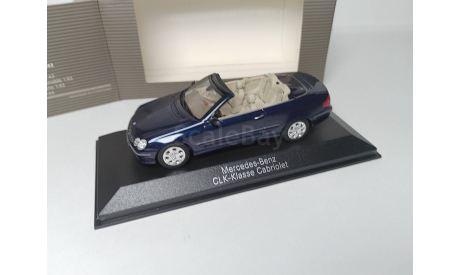 Mercedes-Benz CLK Klasse Cabriolet, масштабная модель, scale43