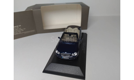 Mercedes-Benz CLK Klasse Cabriolet, масштабная модель, scale43