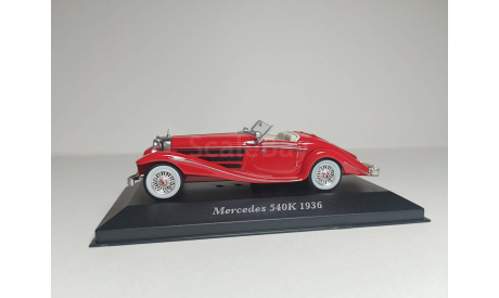 Mercedes 540K 1936, масштабная модель, Altaya, scale43, Mercedes-Benz
