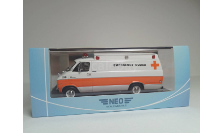 Dodge Horton Ambulance 1973, масштабная модель, Neo Scale Models, scale43
