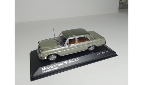 Mercedes-Benz 300 SEL 6.3, масштабная модель, Minichamps, 1:43, 1/43
