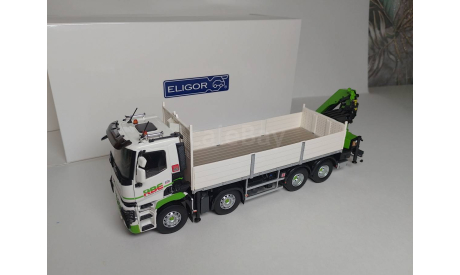 Renault Trucks C480 с краном манипулятором, масштабная модель, Eligor, scale43