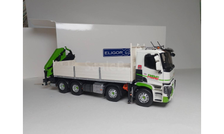 Renault Trucks C480 с краном манипулятором, масштабная модель, Eligor, scale43