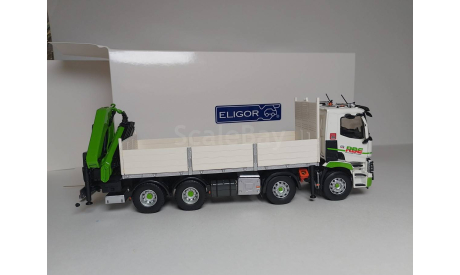 Renault Trucks C480 с краном манипулятором, масштабная модель, Eligor, scale43