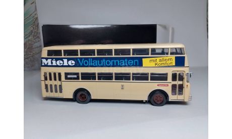 Bussing D2U Doppeldecker 1958 Miele, масштабная модель, Minichamps, scale43