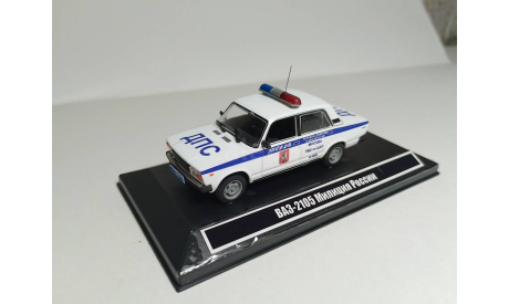 ВАЗ 2105 ДПС милиция, масштабная модель, Студия Офицер, scale43
