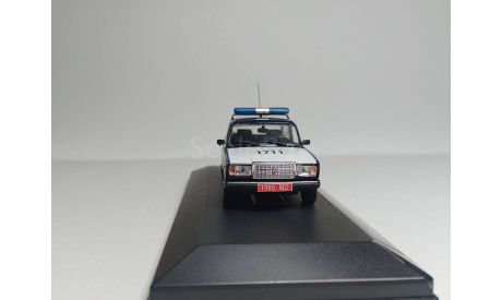 ВАЗ 2107 милиция Белоруссии, масштабная модель, Студия Офицер, scale43