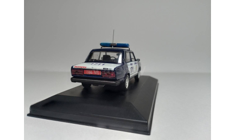 ВАЗ 2107 милиция Белоруссии, масштабная модель, Студия Офицер, scale43