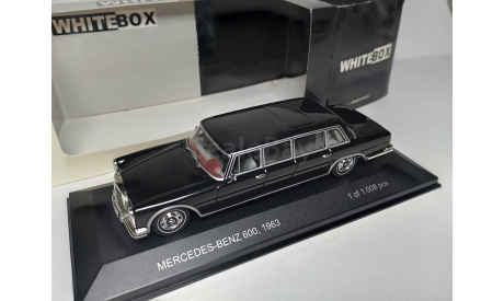 Mercedes-Benz 600 1963, масштабная модель, WhiteBox, scale43