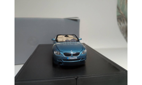 BMW 6ER Cabrio, масштабная модель, Дилерская, scale43