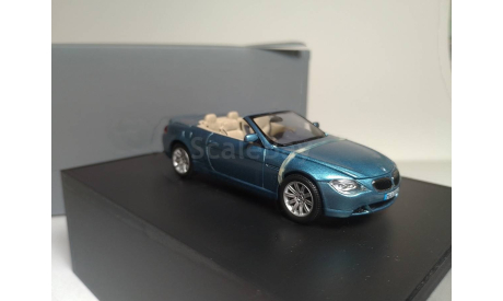 BMW 6ER Cabrio, масштабная модель, Дилерская, scale43