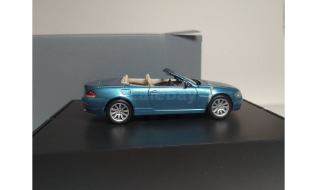BMW 6ER Cabrio, масштабная модель, Дилерская, scale43