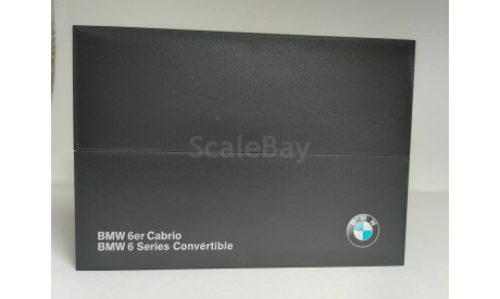 BMW 6ER Cabrio, масштабная модель, Дилерская, scale43
